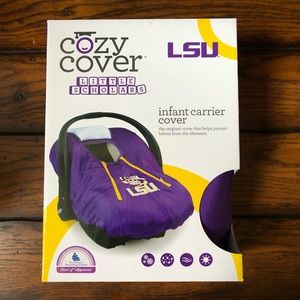 Cozy Cover Baby Carrier Cover LSU Tigers NEW!